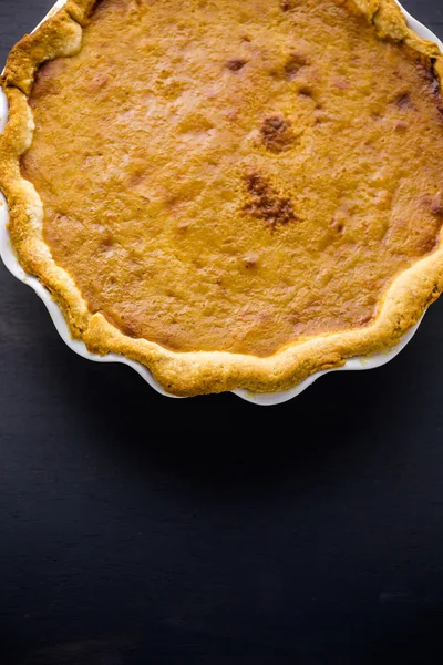 Házi készítésű sütőtök pite — Stock Fotó