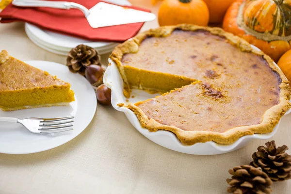 Pastel de calabaza casero — Foto de Stock