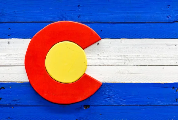 Colorado bayrağı — Stok fotoğraf