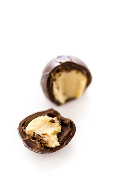 Gurme çikolata truffles — Stok fotoğraf