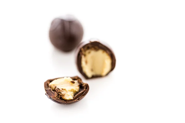 Gourmet chocolate truffles — Stock Photo, Image