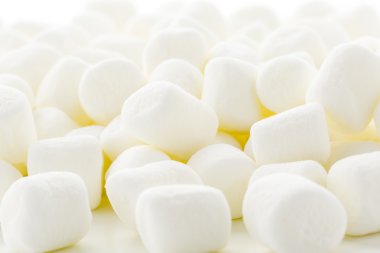 Küçük yuvarlak beyaz krema