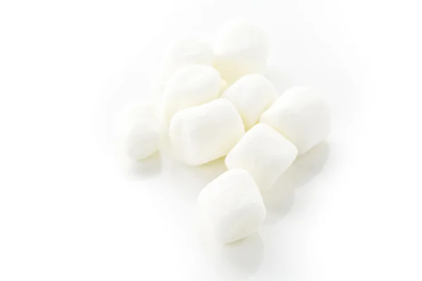 Small round white marshmallows — Stock Photo, Image