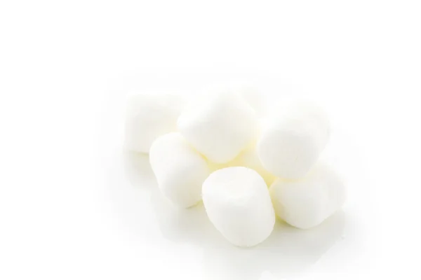 Small round white marshmallows — Stock Photo, Image
