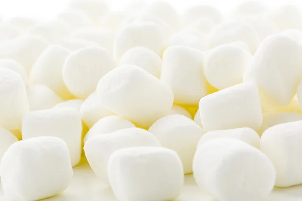 Piccoli marshmallow bianchi rotondi — Foto Stock
