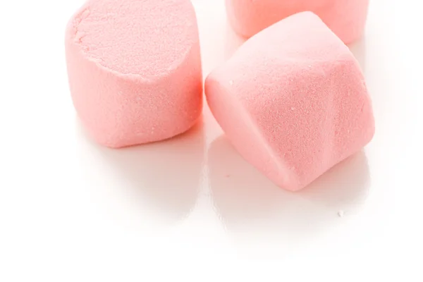 Sladká růžová Marshmallows — Stock fotografie