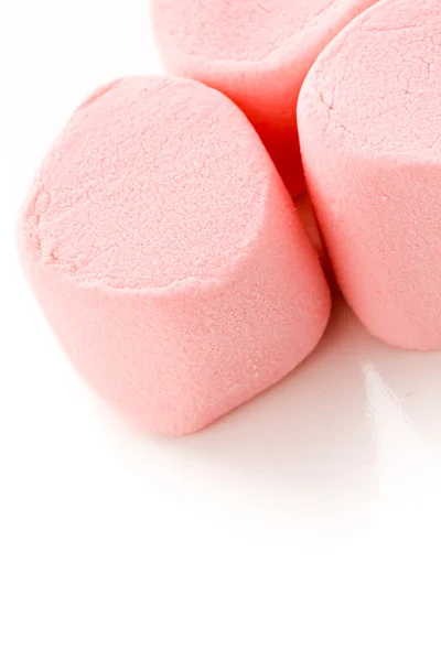 Marshmallows rosa doce — Fotografia de Stock