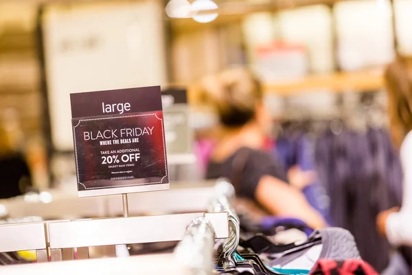 Shopping sign at mall — Stock Photo, Image