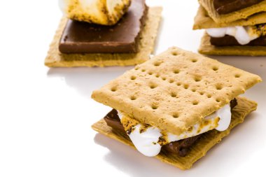 Taze kızarmış smores