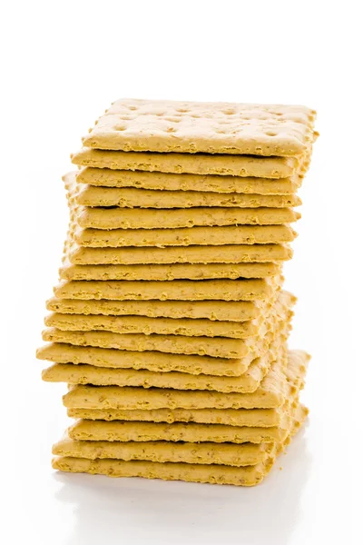 Stapel graham crackers — Stockfoto