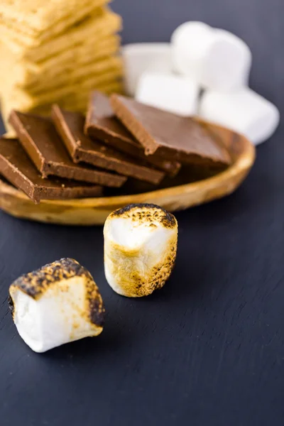 Frissen pirított smores — Stock Fotó