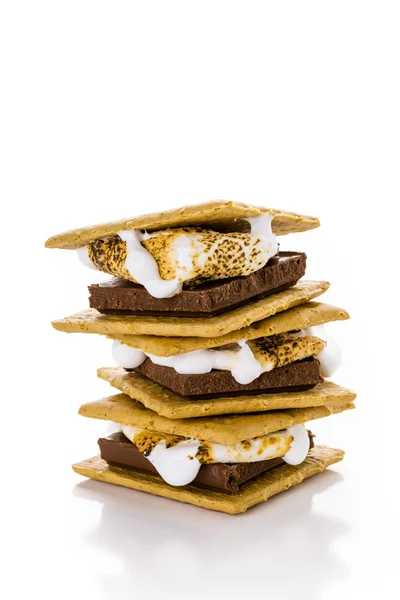 Freshly toasted smores — Stock Photo, Image