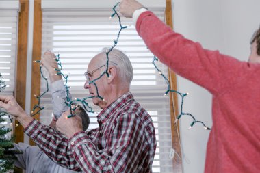 Aile dekorasyonu Noel ağacı