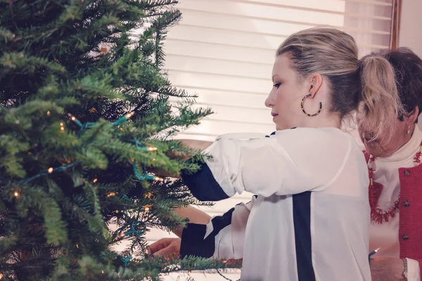 Aile dekorasyonu Noel ağacı