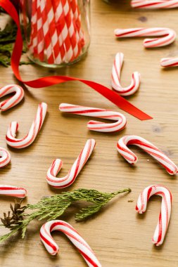 Lezzetli şeker kamışı bir sürü