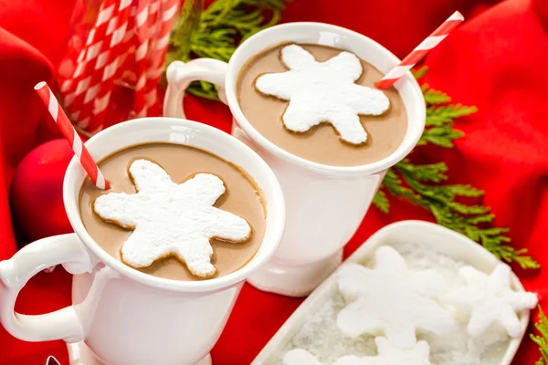 Homemade hot chocolate — Stock Photo, Image