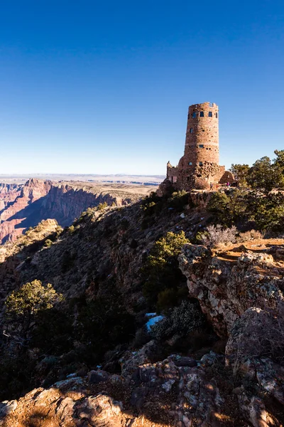 Desert View Watchtower Grand Canyon — Stock Photo, Image
