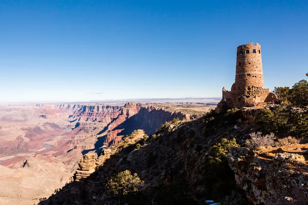 Pouštní pohled strážní věž grand canyon — Stock fotografie