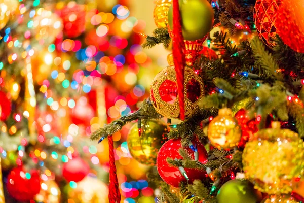 Kerstboom close-up — Stockfoto