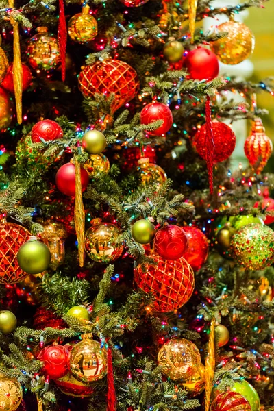 Kerstboom close-up — Stockfoto