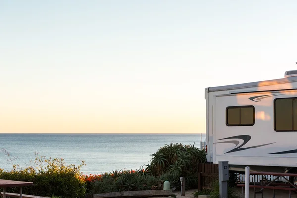 Inverno RV camping, Califórnia — Fotografia de Stock