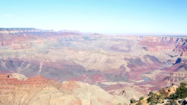 Grand Canyon schöne Aussicht — Stockvideo