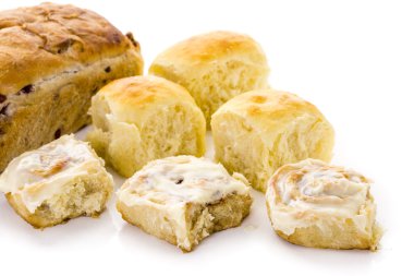 Taze pişmiş hamur mayası ekmek