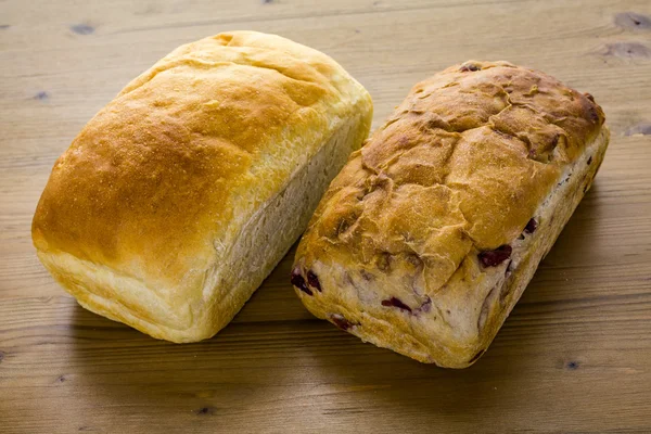 Freshly baked sourdough breads — Stock Photo, Image