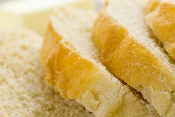 Pão de massa de pão cozido na hora — Fotografia de Stock