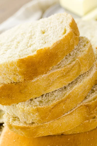 Pão de massa de pão cozido na hora — Fotografia de Stock