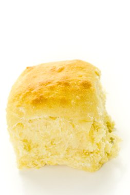 Taze pişmiş hamur mayası akşam yemeği rulo