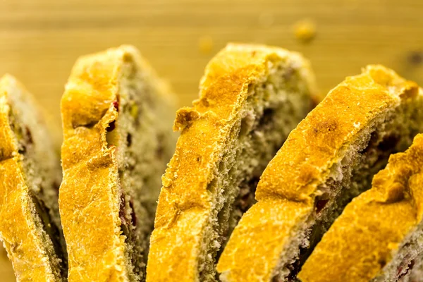 Pão torrado em fatias — Fotografia de Stock