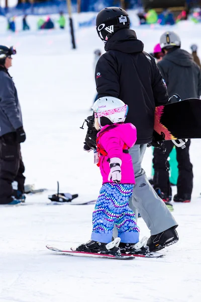 Estância de esqui em Arapahoe Basin, Colorado — Fotografia de Stock