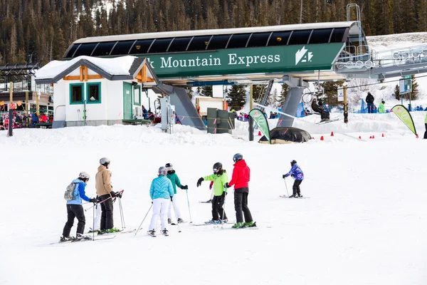 Skigebiet am arapahoe becken, colorado — Stockfoto