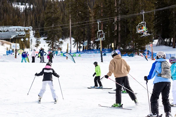 Skigebiet am arapahoe becken, colorado — Stockfoto