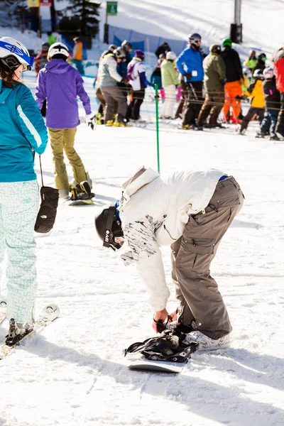 Estância de esqui em Arapahoe Basin, Colorado — Fotografia de Stock