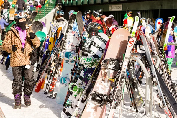 Ski-oord in Arapahoe bekken, Colorado — Stockfoto