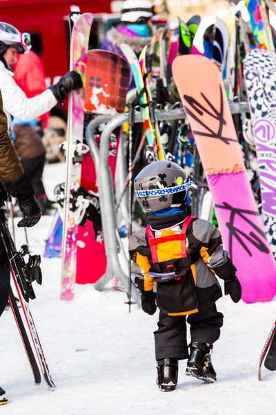 Skigebiet am arapahoe becken, colorado — Stockfoto