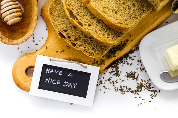 Pane di segale artigianale — Foto Stock