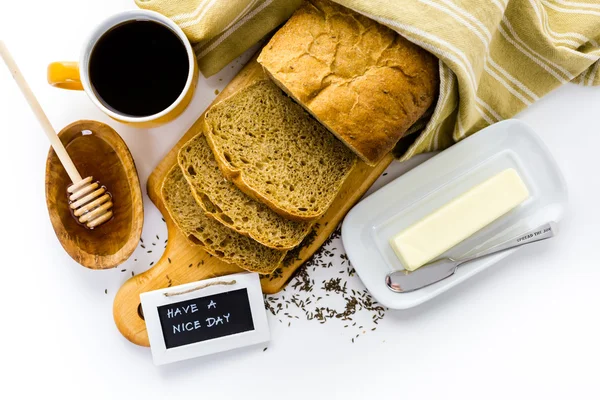 Pane di segale artigianale — Foto Stock