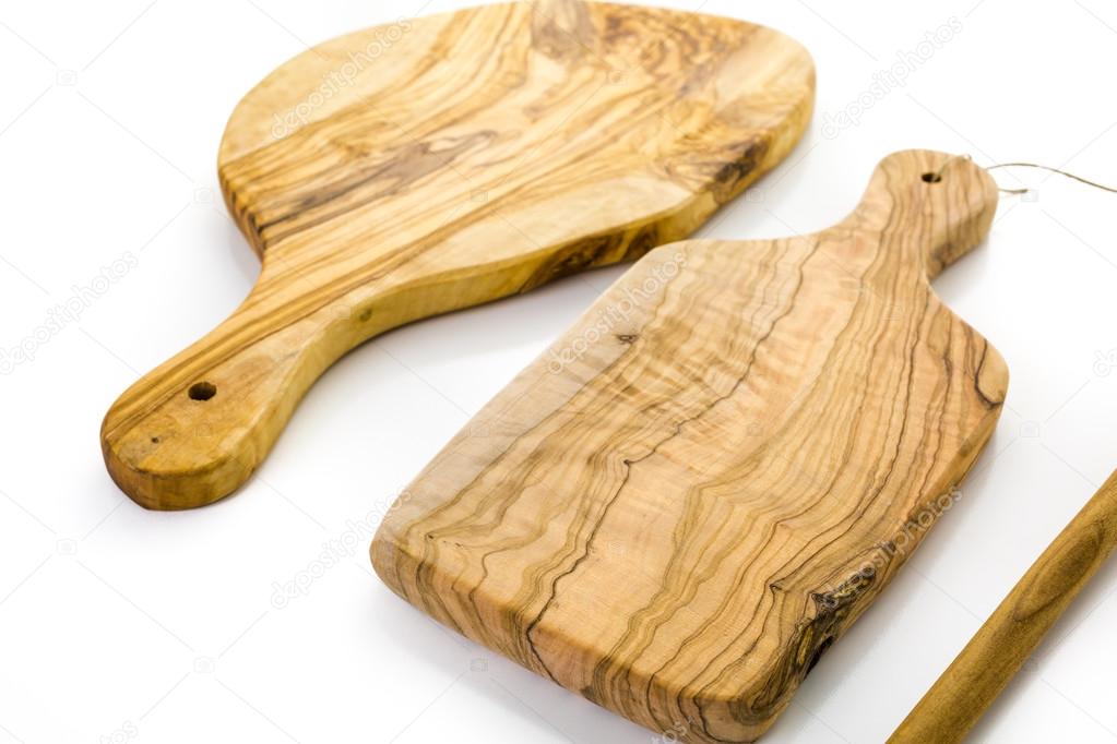 Olive wood cutting boards