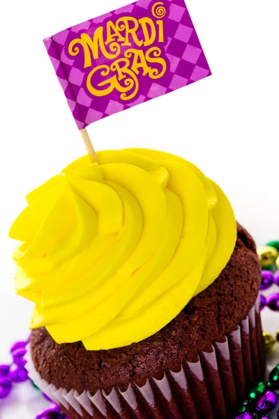 Cupcake avec glaçage de couleur vive — Photo