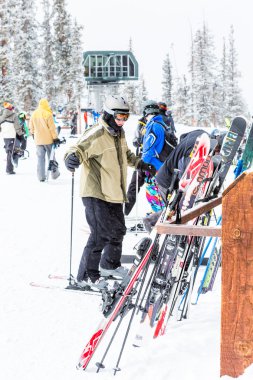 Sezon sonunda Kayak Merkezi