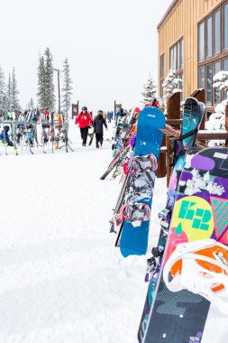 Sezon sonunda Kayak Merkezi