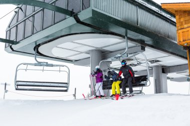 Sezon sonunda Kayak Merkezi