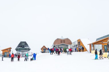 Sezon sonunda Kayak Merkezi