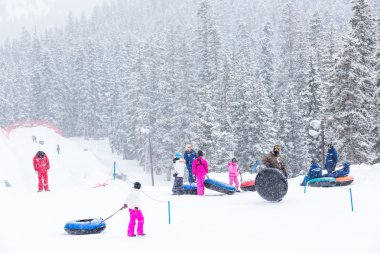 Sezon sonunda Kayak Merkezi