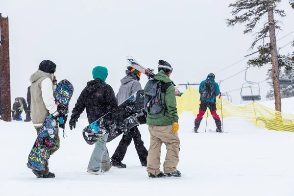 Turistler Ski Resort — Stok fotoğraf