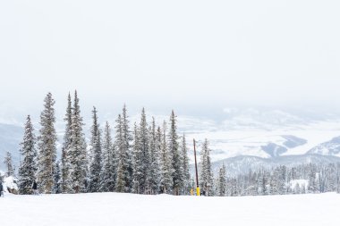 Sezon sonunda Kayak Merkezi