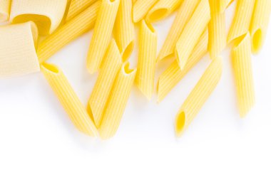 Organik sarı makarna